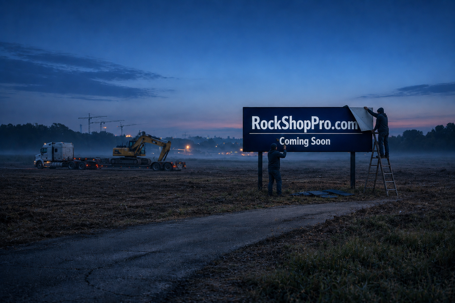 Rock Shop Pro Construction Scene